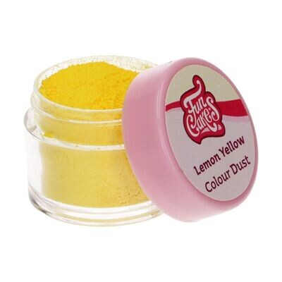 FunCakes Edible Dust -MATT -LEMON YELLOW - Βρώσιμη Σκόνη Ματ - Κίτρινο Λεμονί