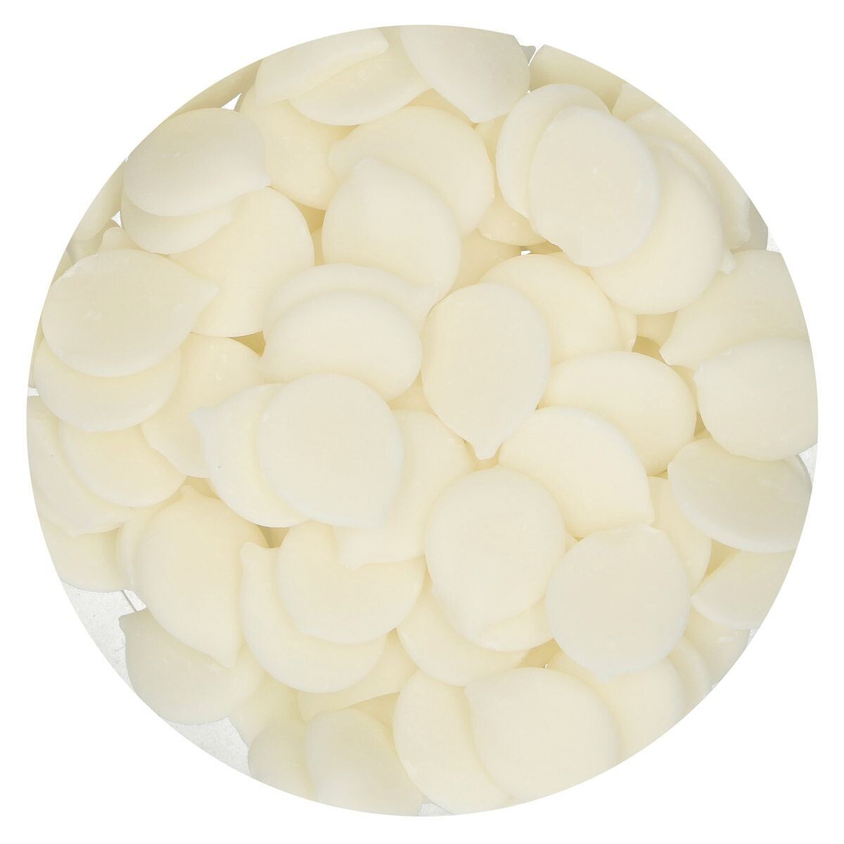 FunCakes Deco Melts -NATURAL WHITE -Άσπρο 250γρ