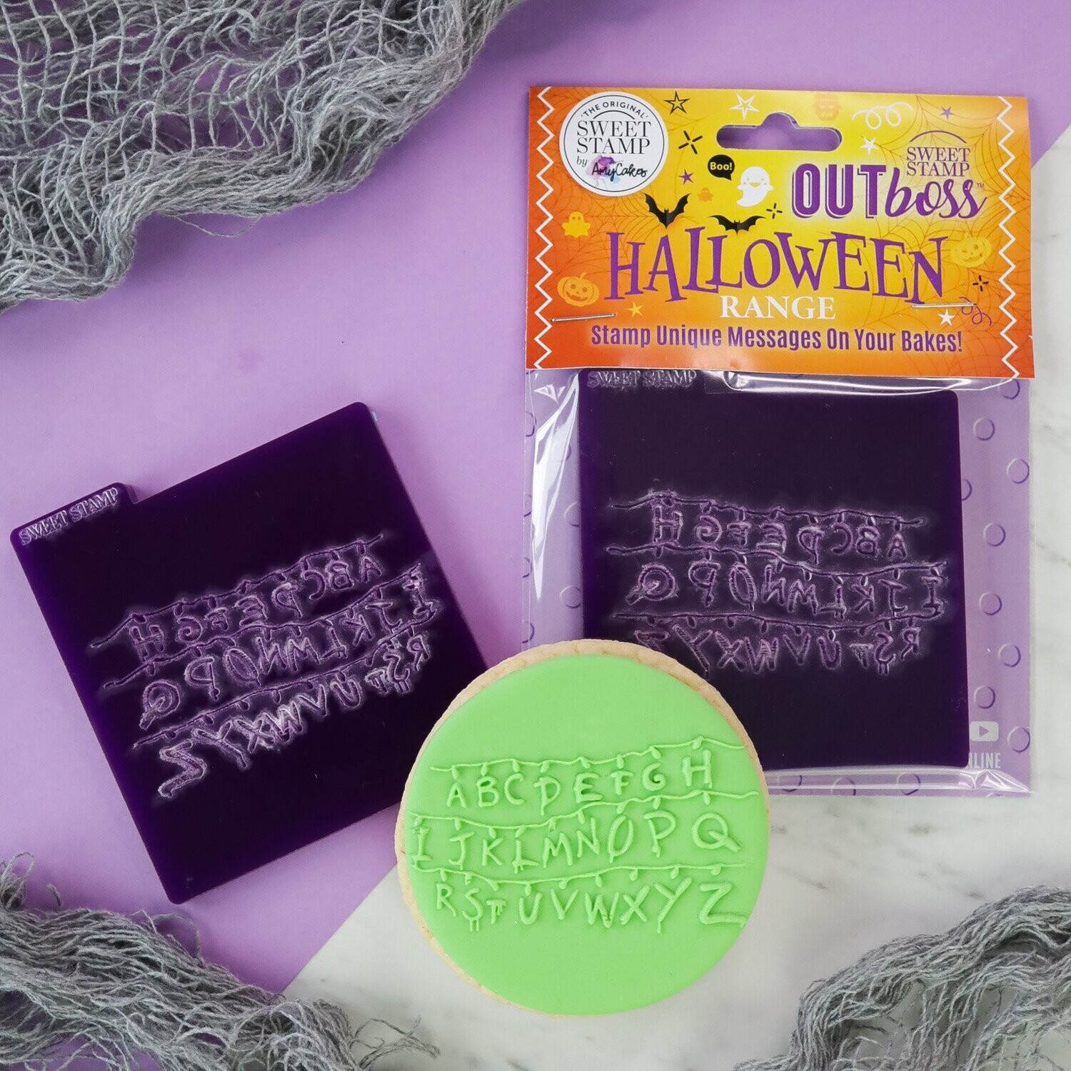 SALE!!! Sweet Stamp -OUTboss Halloween - Σφραγίδα Halloween STRANGER THINGS