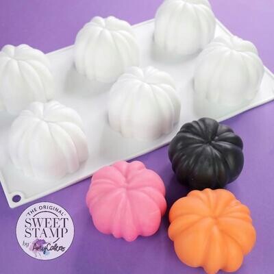 Sweet Stamp Cake Popsicle Mould -PUMPKINS - Καλούπι Σιλικόνης για Popsicle Κολοκύθες