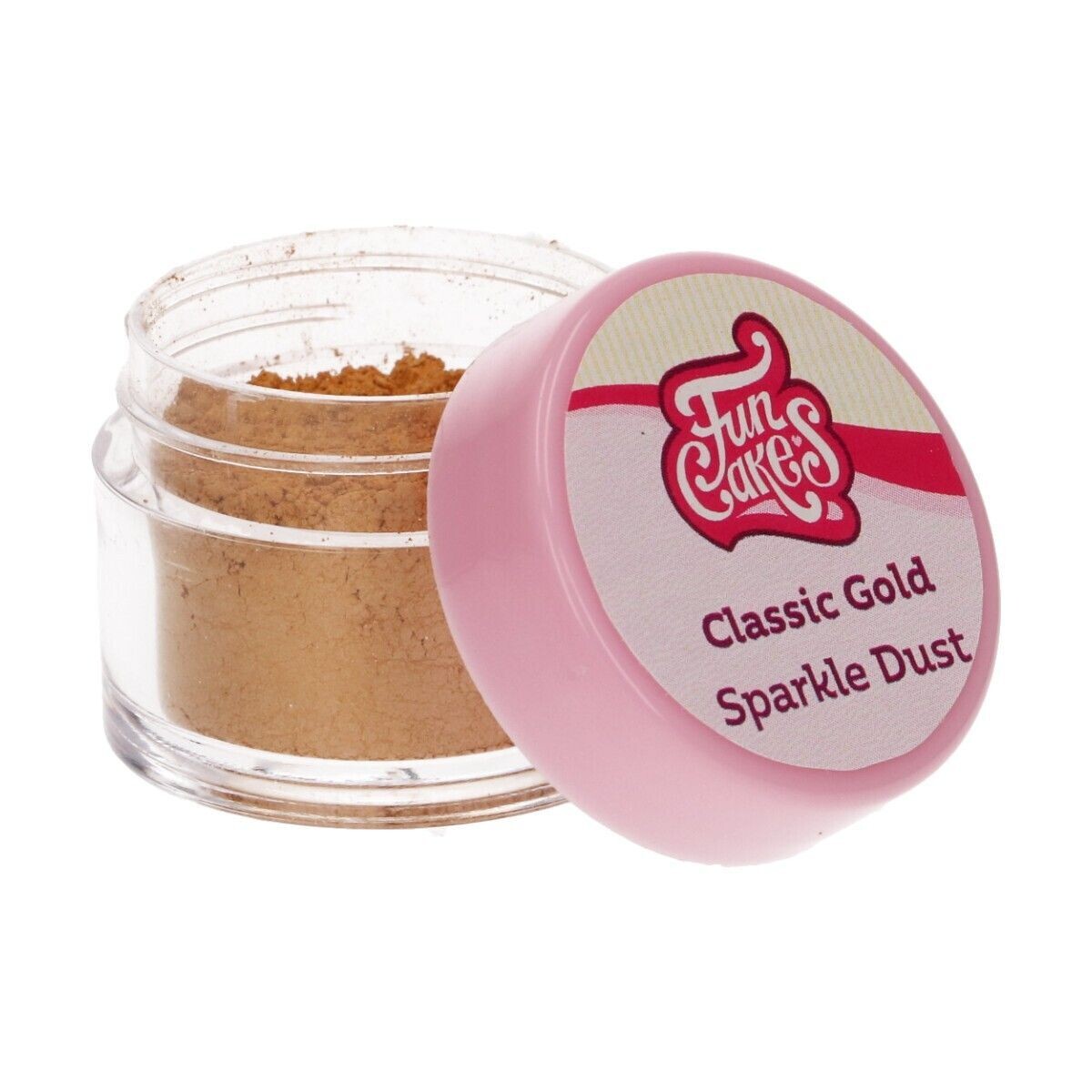 FunCakes Edible Dust -SPARKLE -CLASSIC GOLD - Βρώσιμη Σκόνη - Λαμπερό Χρυσό