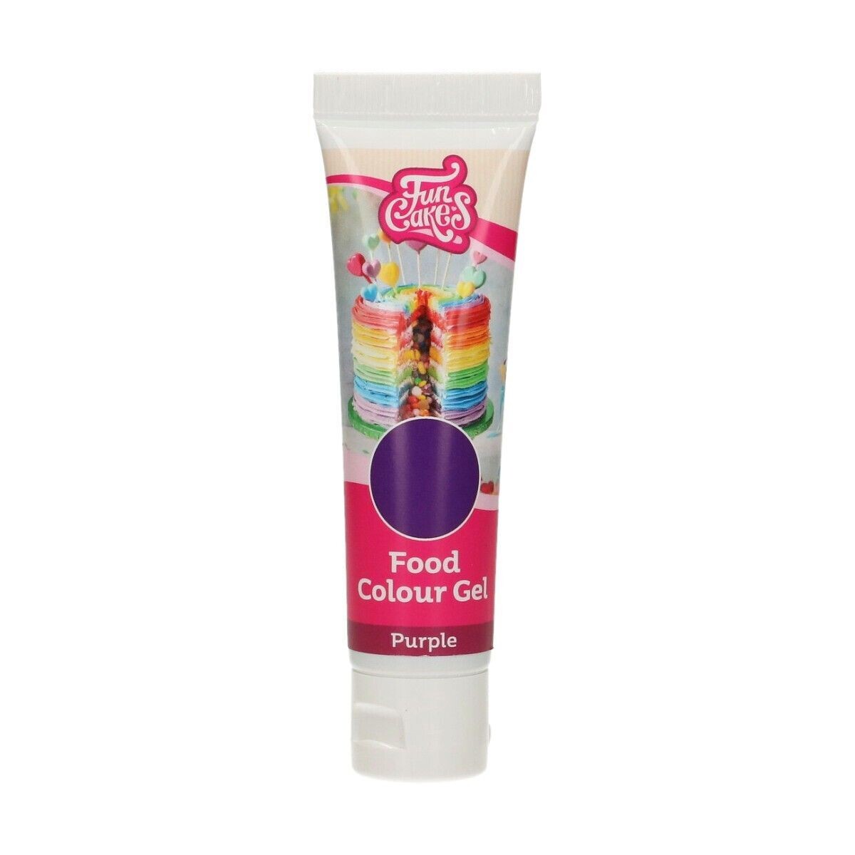 FunCakes FunColours GEL -PURPLE -Χρώμα Τζελ - Μωβ 30γρ