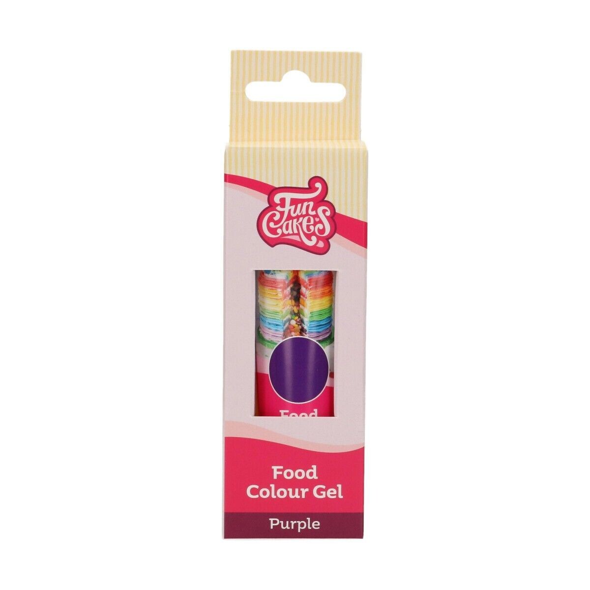FunCakes FunColours GEL -PURPLE -Χρώμα Τζελ - Μωβ 30γρ