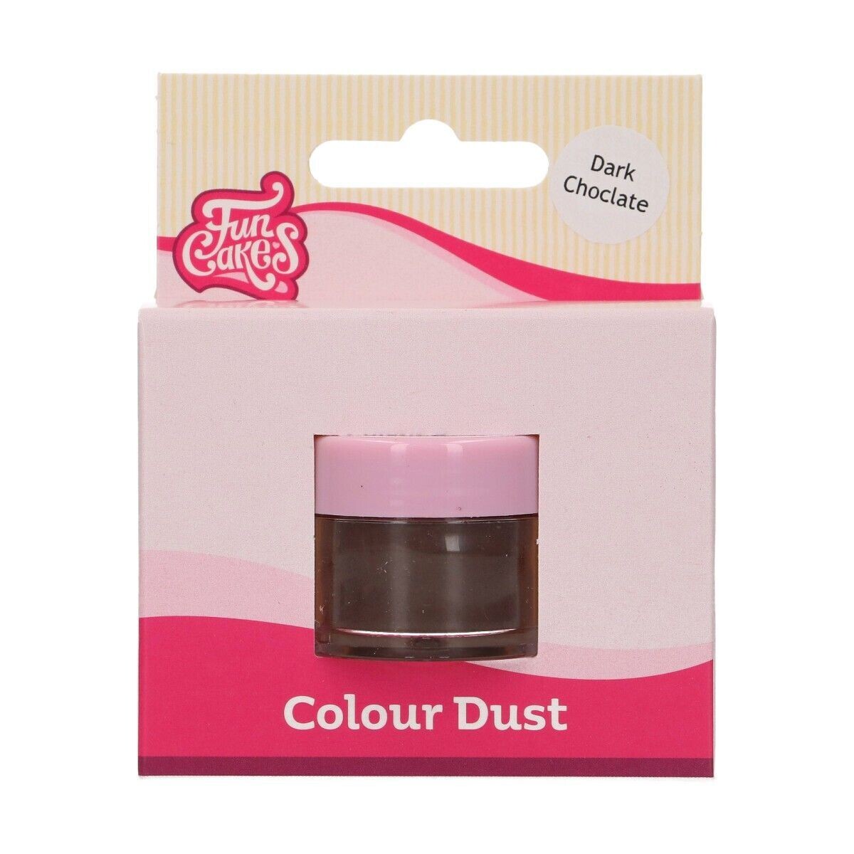 FunCakes Edible Dust -MATT -DARK CHOCOLATE - Βρώσιμη Σκόνη Ματ - Μαύρη Σοκολάτα