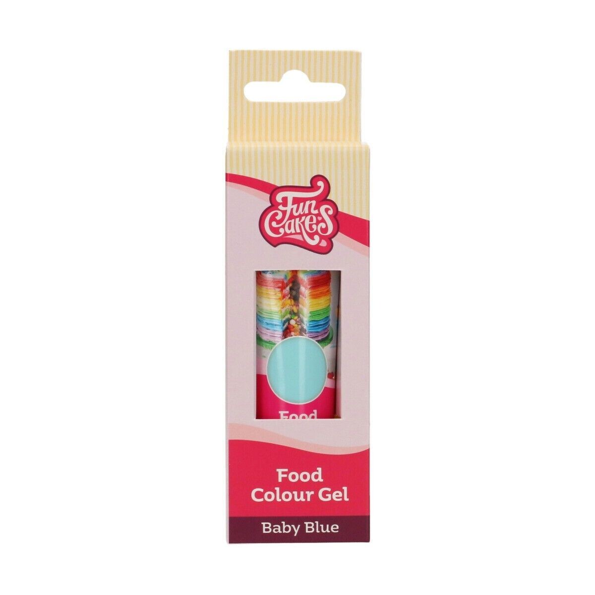 FunCakes FunColours GEL -BABY BLUE -Χρώμα Τζελ - Γαλάζιο 30γρ