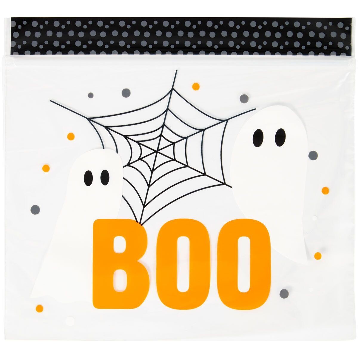 Wilton Halloween Treat Bags BOO 20τεμ - Σακουλάκια για γλυκά επανασφραγιζόμενα με θέμα το Halloween