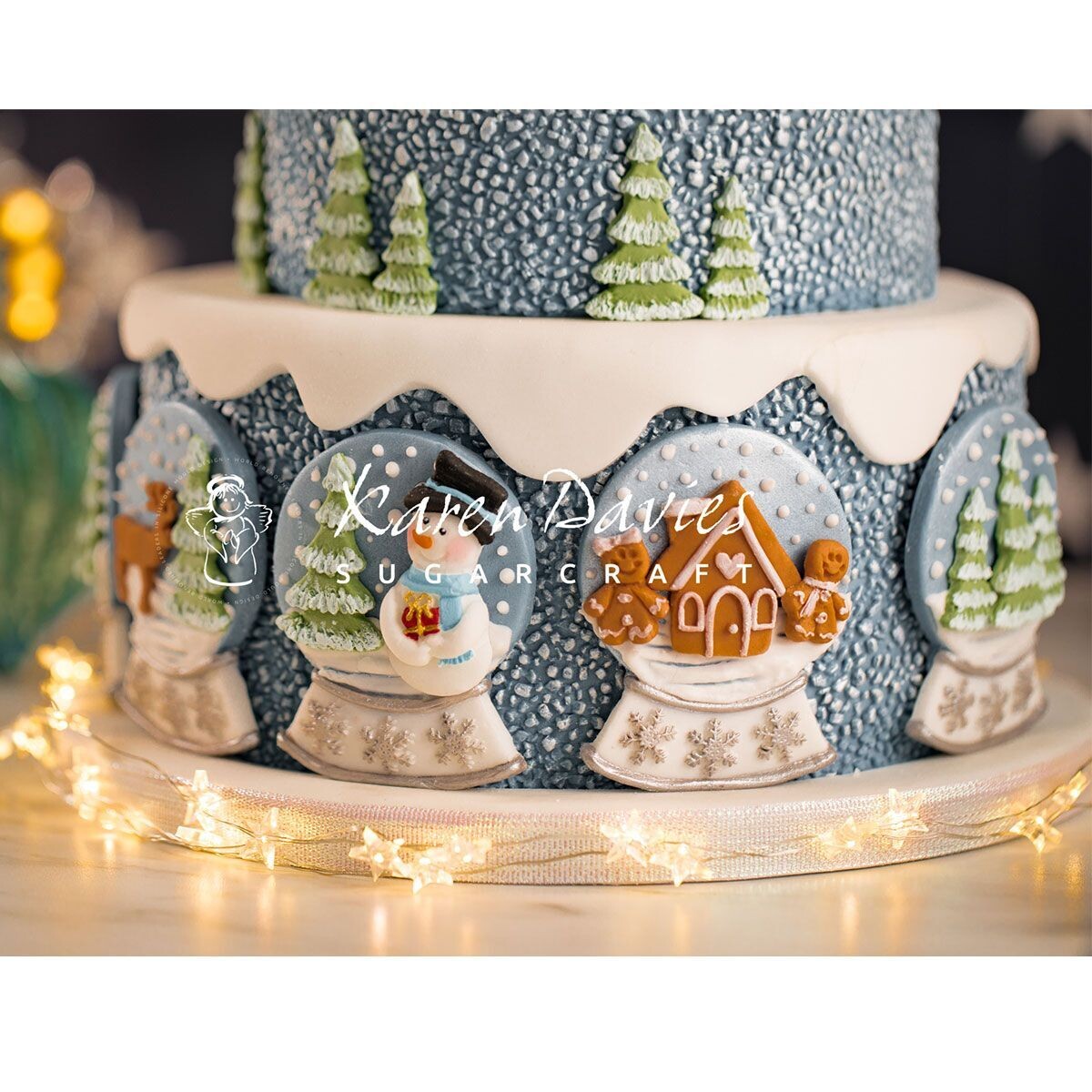 Karen Davies SNOW GLOBE - Καλούπι Σιλικόνης Χριστουγεννιάτικη Χιονόμπαλα