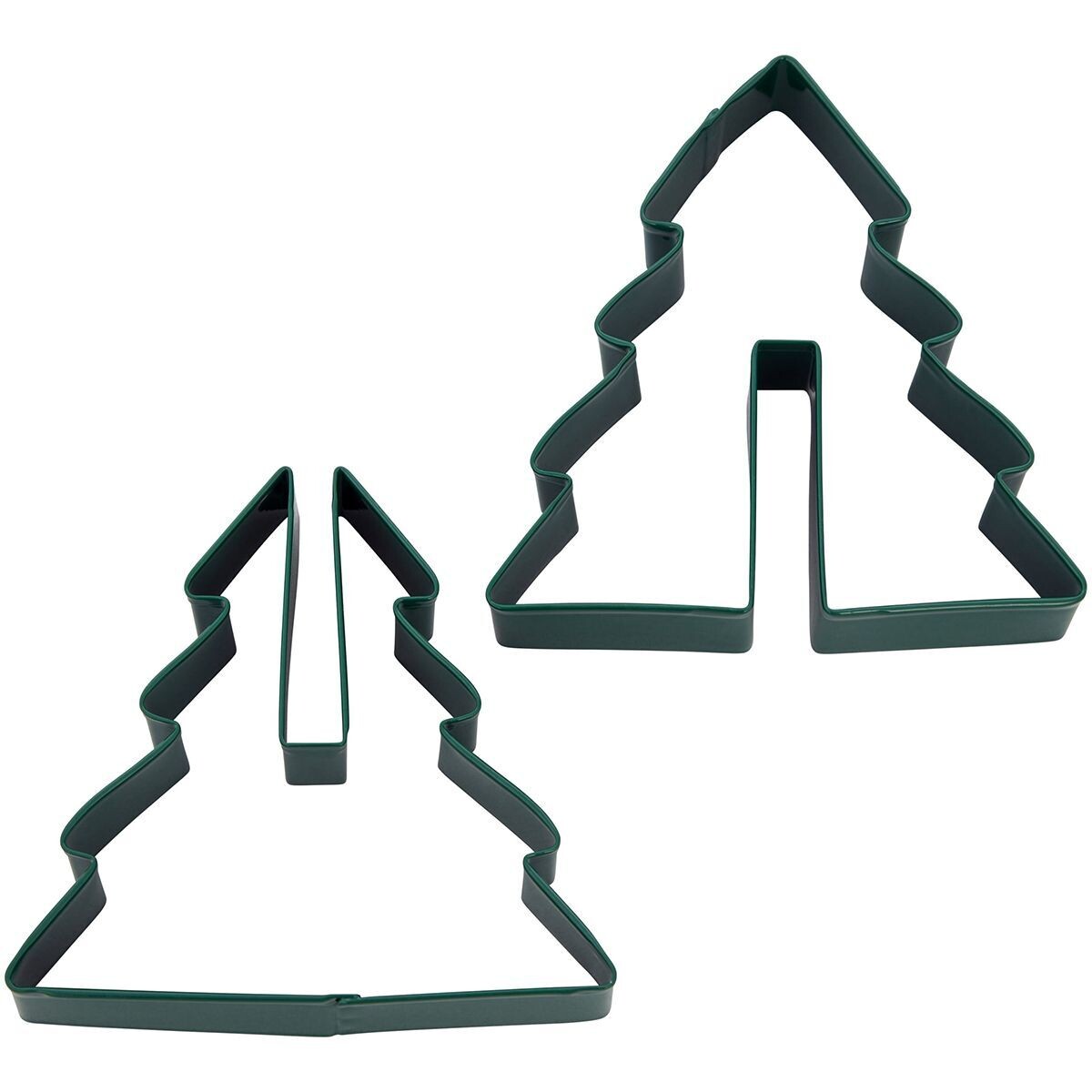 Wilton 3D Cookie Cutter Tree 2 τμχ - Σετ 2τεμ Κουπ πατ για Τρισδιάστατο Χριστουγεννιάτικο Δέντρο