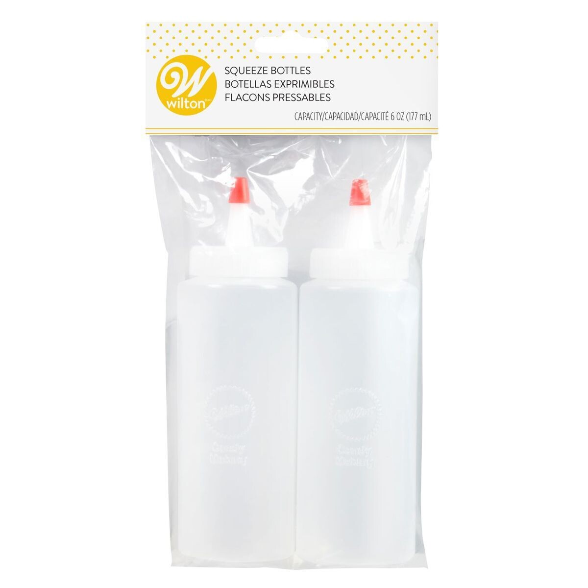 Wilton Plastic SQUEEZY BOTTLES - Πλαστικά Μπουκάλια 177ml