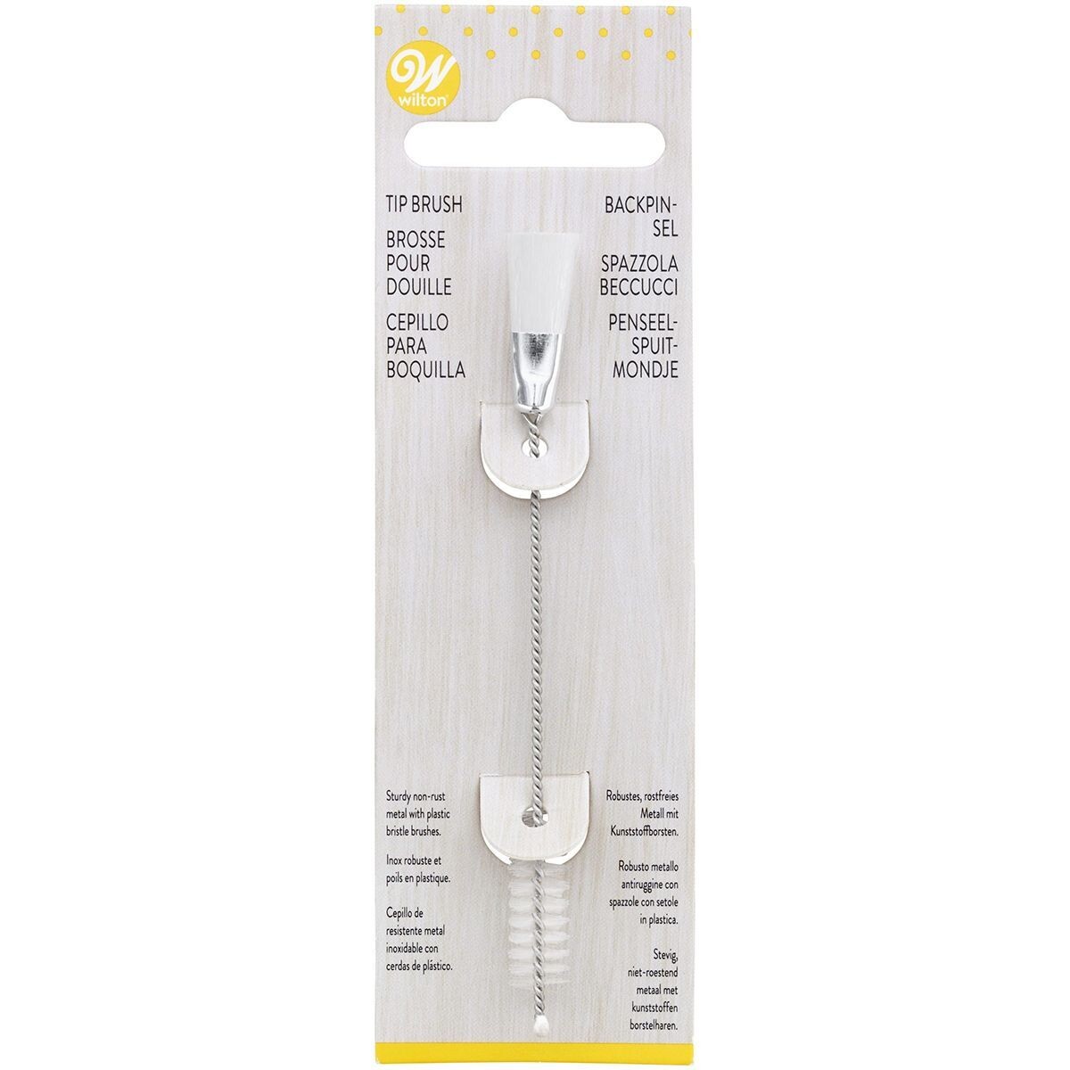 Wilton Nozzle Tip Cleaning Brush 10cm - Μικρό βουρτσάκι καθαρισμού Μυτών Κορνέ