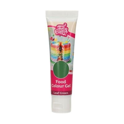 FunCakes FunColours GEL -LEAF GREEN - Χρώμα Τζελ-Πράσινο του Φύλλου 30γρ
