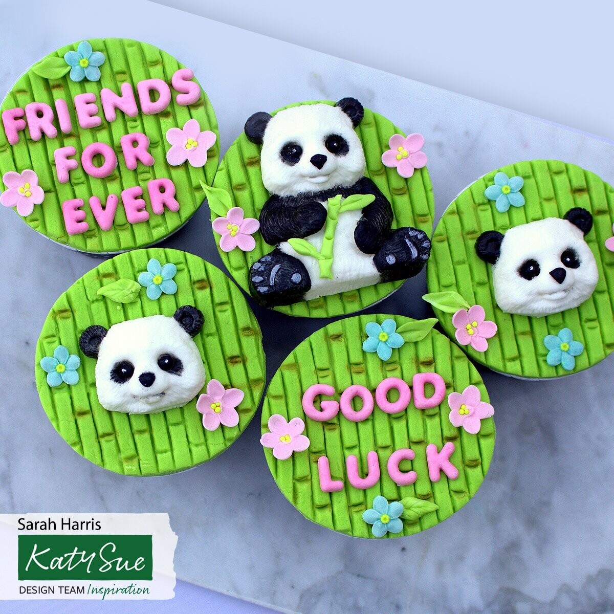 Katy Sue Silicone Mould -PANDA - Καλούπι Σιλικόνης Πάντα