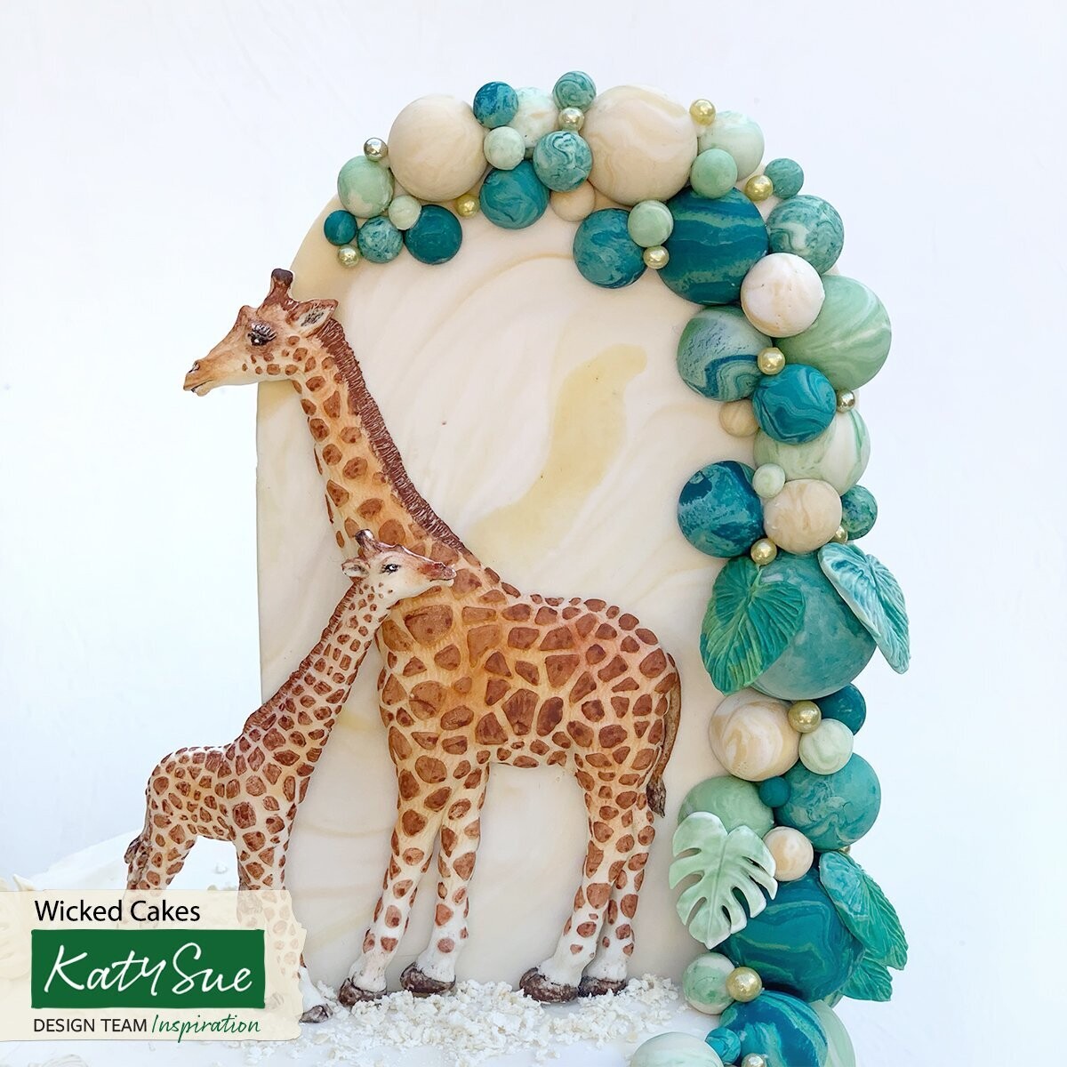 Katy Sue Silicone Mould -MINI JUNGLE LEAVES - Καλούπι Σιλικόνης Μικρά Φύλλα Δέντρων της Ζούγκλας