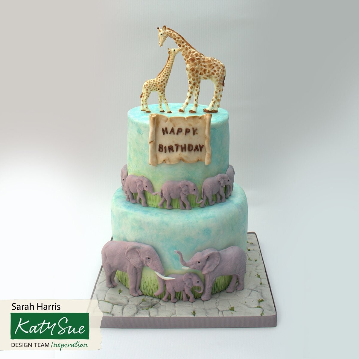 Katy Sue Silicone Mould -LION FAMILY - Καλούπι Σιλικόνης Οικογένεια Λιονταριών