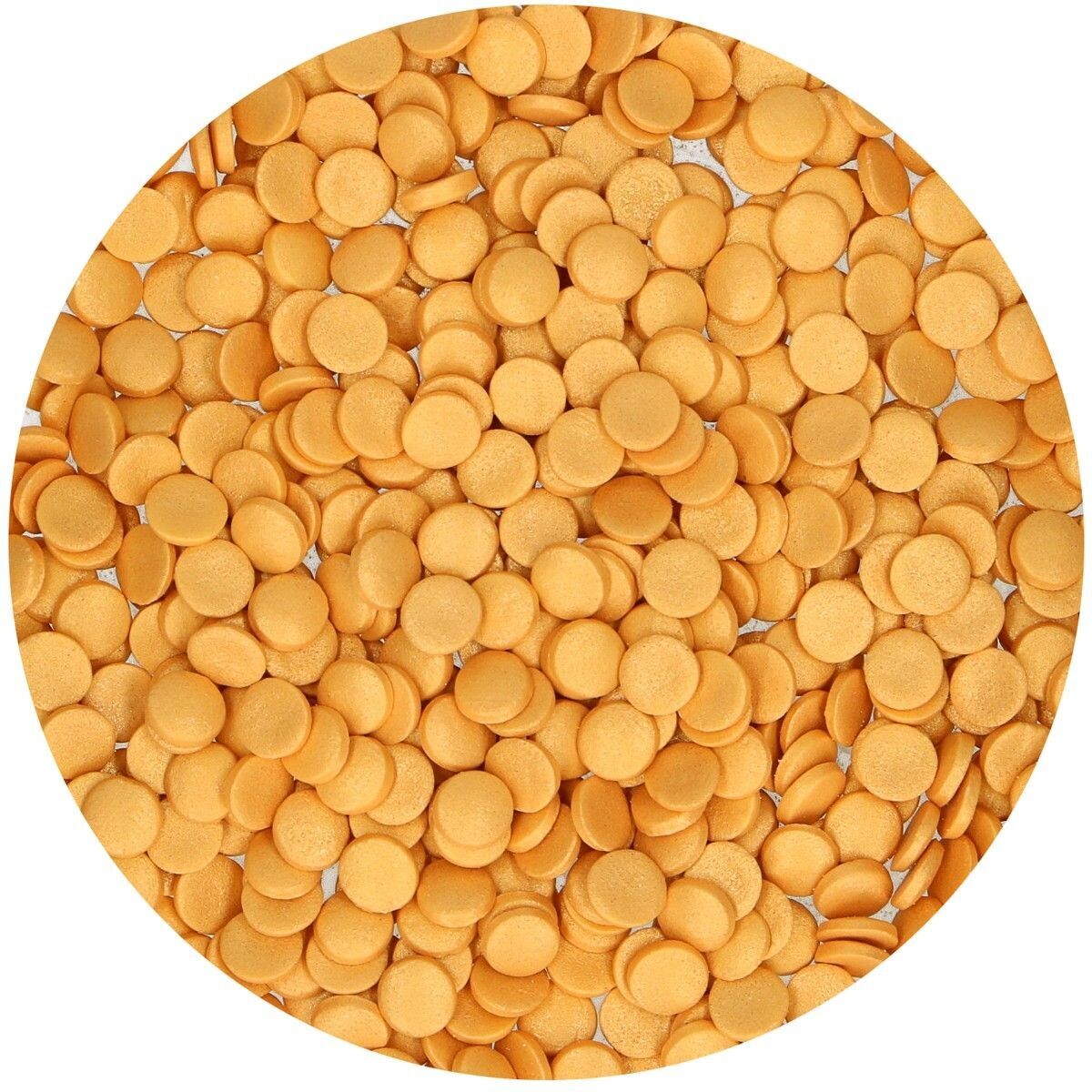 FunCakes Confetti Sprinkles -METALLIC GOLD -Κονφετί Χρυσό Μεταλιζέ 60γρ