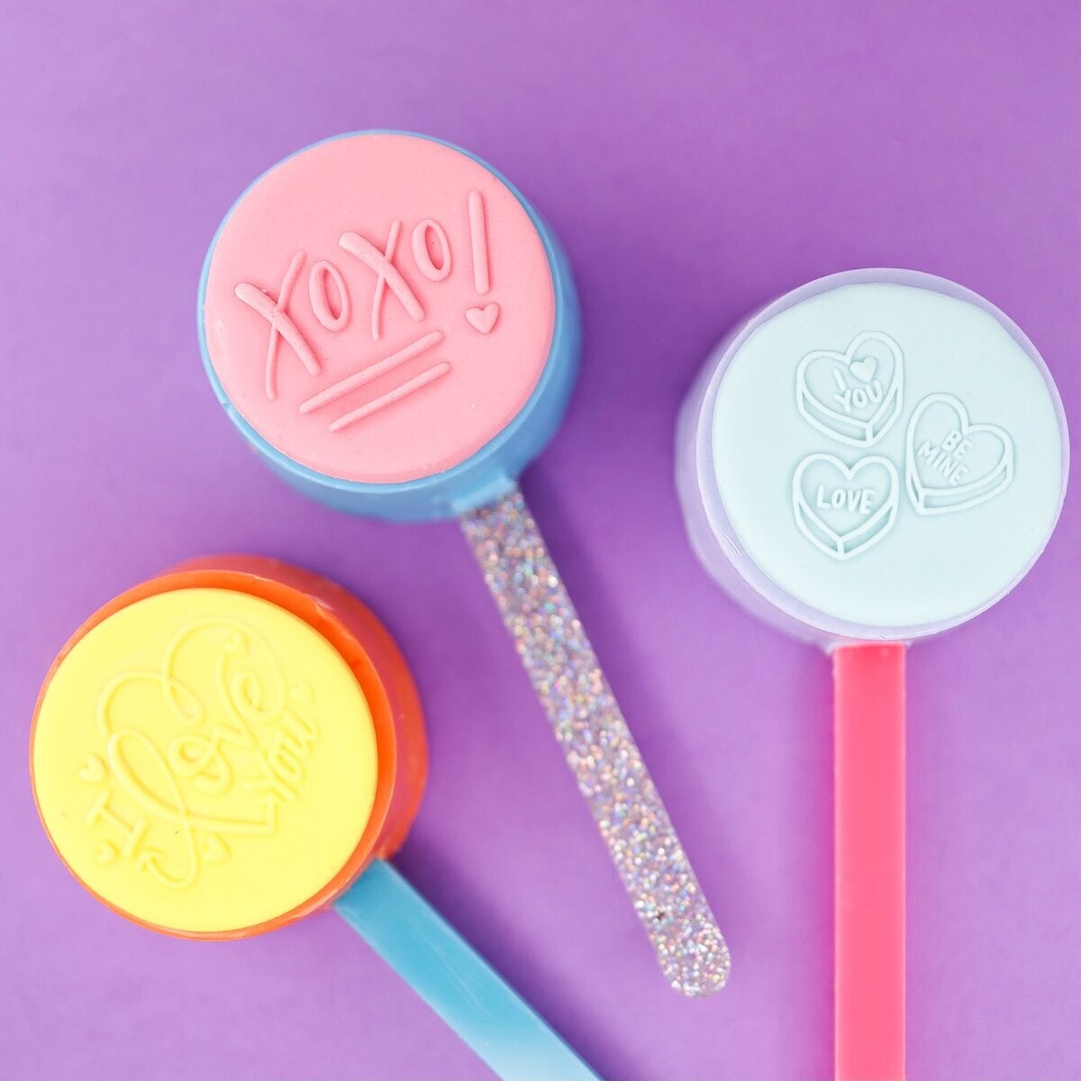 Sweet Stamp POPSICLE OREO Cookie Chocolate Mould - Πλαστικό καλούπι Κατασκευής 3 Popsicle Oreo
