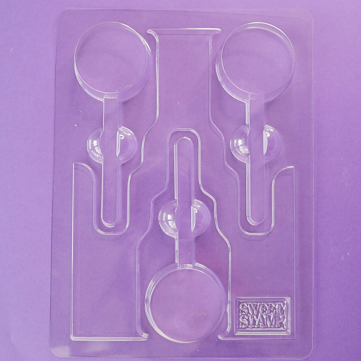 Sweet Stamp POPSICLE OREO Cookie Chocolate Mould - Πλαστικό καλούπι Κατασκευής 3 Popsicle Oreo