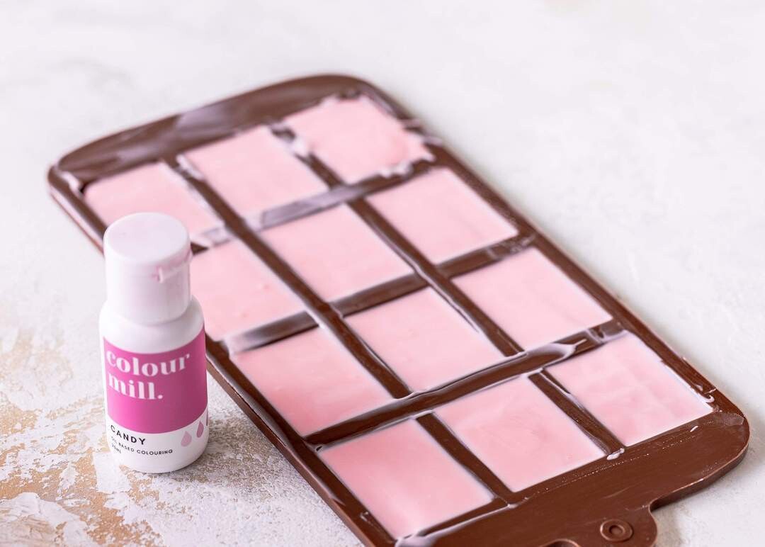 Colour Mill Oil Based Gel Colour - CANDY 100ml - Χρώμα Σοκολάτας σε Τζελ Έντονο Ροζ
