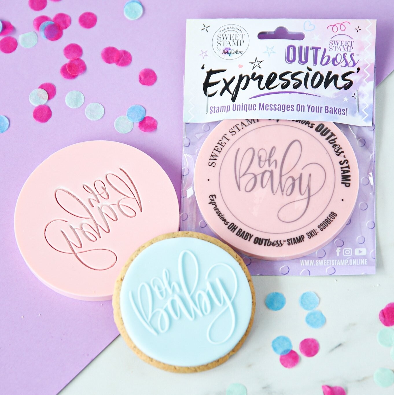 Sweet Stamp -OUTboss Expressions -OH BABY - Σφραγίδα