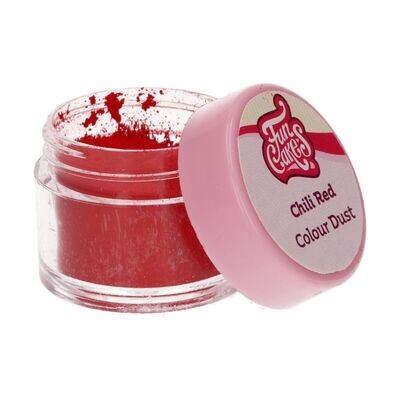 FunCakes Edible Dust -MATT -CHILI RED - Βρώσιμη  Σκόνη Ματ - Κόκκινο Τσίλι