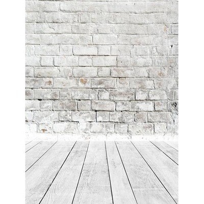 SweetDrops by Cakes By Samantha -Φόντο Φωτογραφίας -2 σε 1 White Wood &amp; Wall 90x120εκ