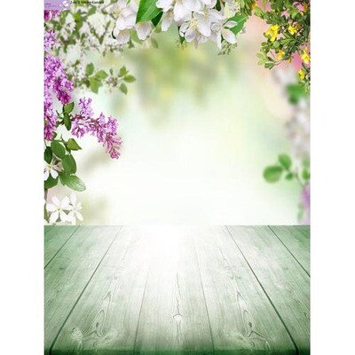 SweetDrops by Cakes By Samantha -Φόντο Φωτογραφίας -2 σε 1 Spring Garden 90x120εκ