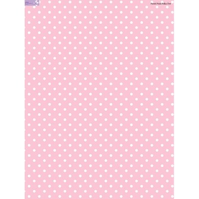 SweetDrops by Cakes By Samantha -Φόντο Φωτογραφίας -Pastel Pink Polka 90x120εκ