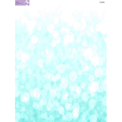 SweetDrops by Cakes By Samantha -Φόντο Φωτογραφίας -Blue Bokeh &#39;Louis&#39; 90x120εκ