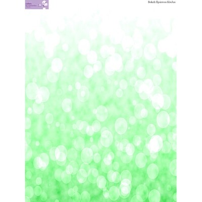 SweetDrops by Cakes By Samantha -Φόντο Φωτογραφίας -Bokeh Green Circles 90x120εκ