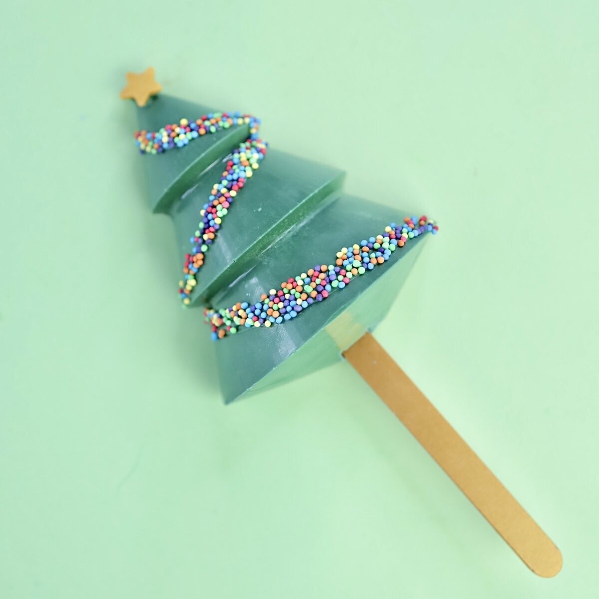 Sweet Stamp Popsicle Mould -CHRISTMAS TREE - Πλαστικό Καλούπι Κατασκευής Popsicle Χριστουγεννιάτικα Δέντρα