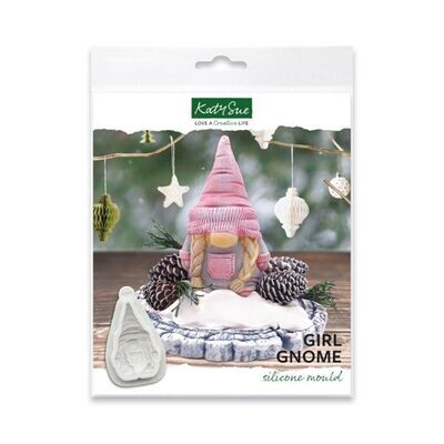 Katy Sue Silicone Mould -GIRL GNOME - Νάνος Κορίτσι