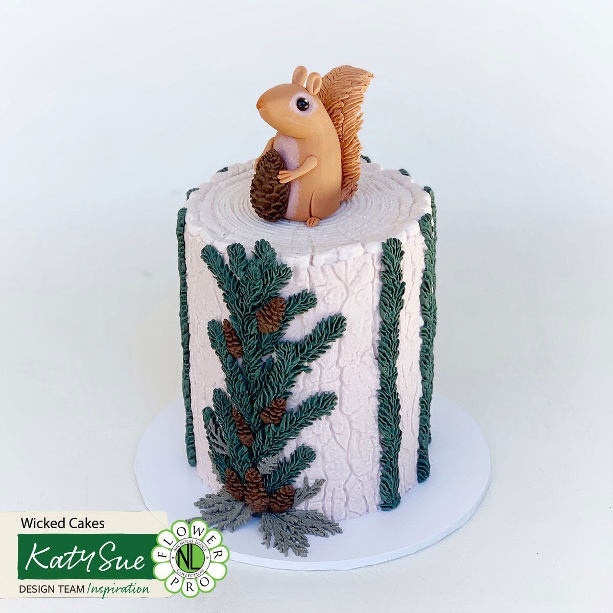 Katy Sue Silicone Mould -WINTER FOLIAGE - Καλούπι Σιλικόνης Χειμερινά Φύλλα και Καρποί