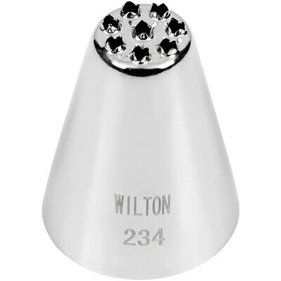 WILTON Nozzle -GRASS/HAIR No.234 - Μύτη Κορνέ Γρασίδι/Μαλλιά