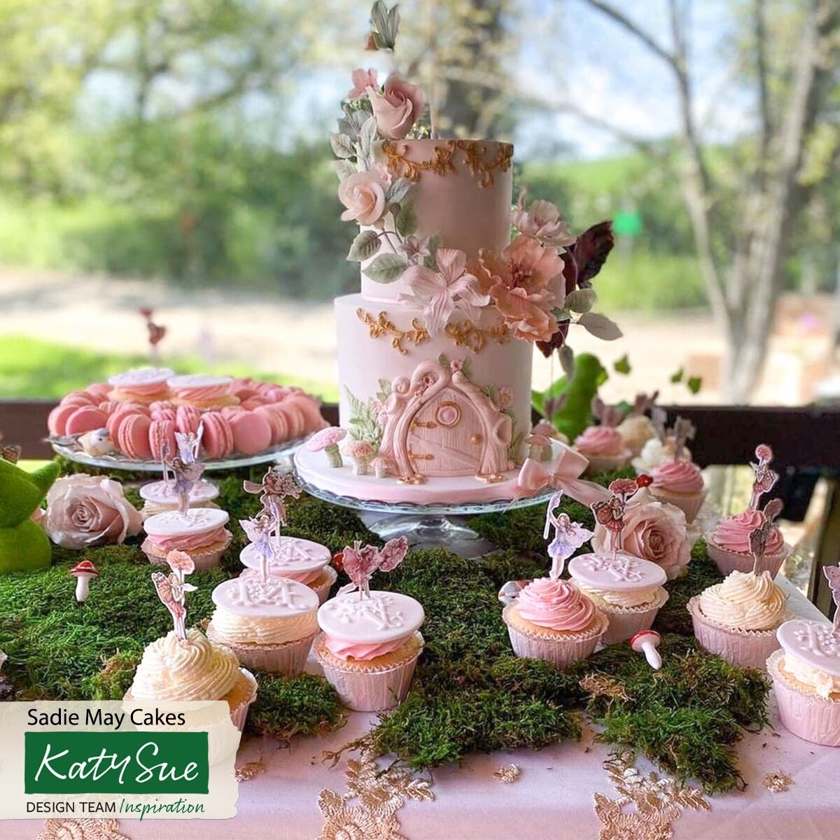 Katy Sue Silicone Mould -FAIRY DOOR  -Καλούπι Σιλικόνης Πόρτα Νεράϊδας