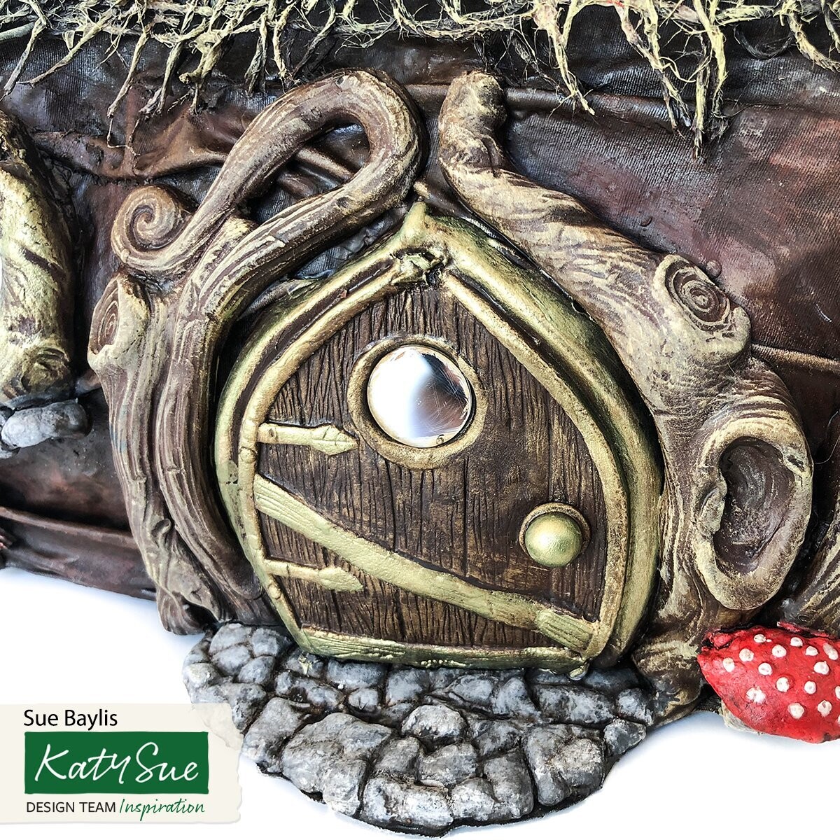 Katy Sue Silicone Mould -FAIRY DOOR  -Καλούπι Σιλικόνης Πόρτα Νεράϊδας