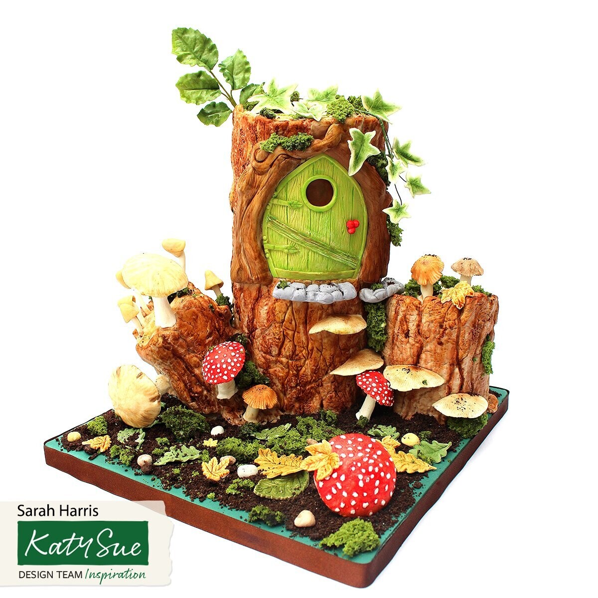 Katy Sue Silicone Mould -FAIRY DOOR  -Καλούπι Σιλικόνης Πόρτα Νεράϊδας