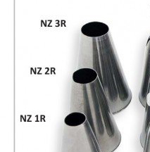 JEM Nozzle -ROUND SAVOY -SMALL No.1R -Μύτη Κορνέ Μικρή Στρογγυλή