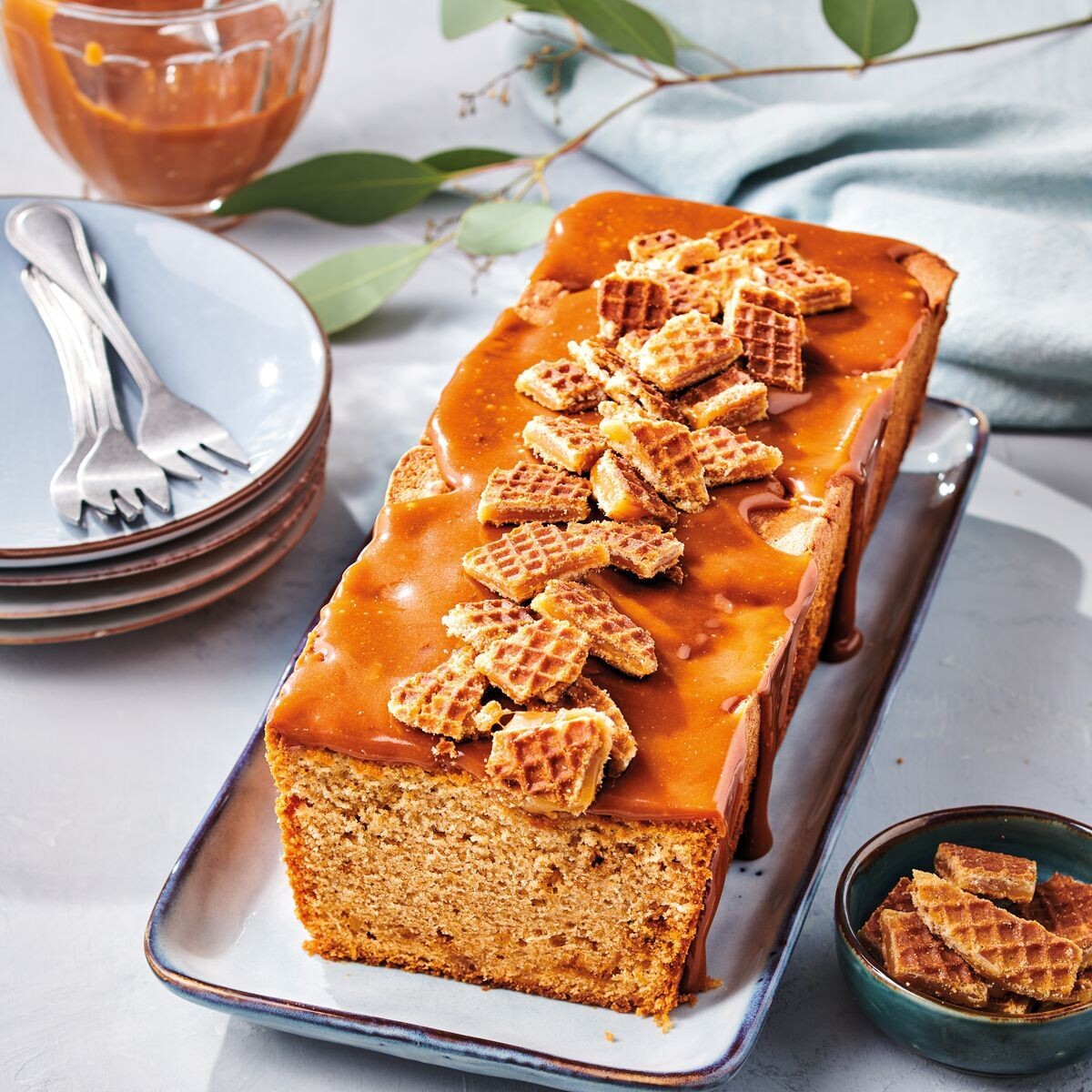 FunCakes Mix for CRUNCHY CARAMEL CAKE 400g -Μείγμα για Κέϊκ Καραμέλας