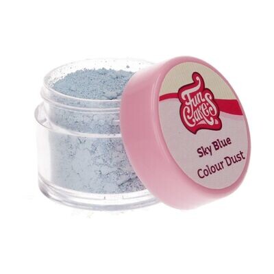 FunCakes Edible Dust -MATT -SKY BLUE - Βρώσιμη Σκόνη Ματ - Ανοιχτό Γαλάζιο - Σιέλ