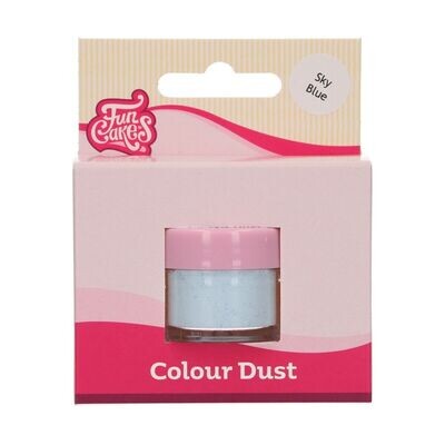 FunCakes Edible Dust -MATT -SKY BLUE - Βρώσιμη Σκόνη Ματ - Ανοιχτό Γαλάζιο - Σιέλ
