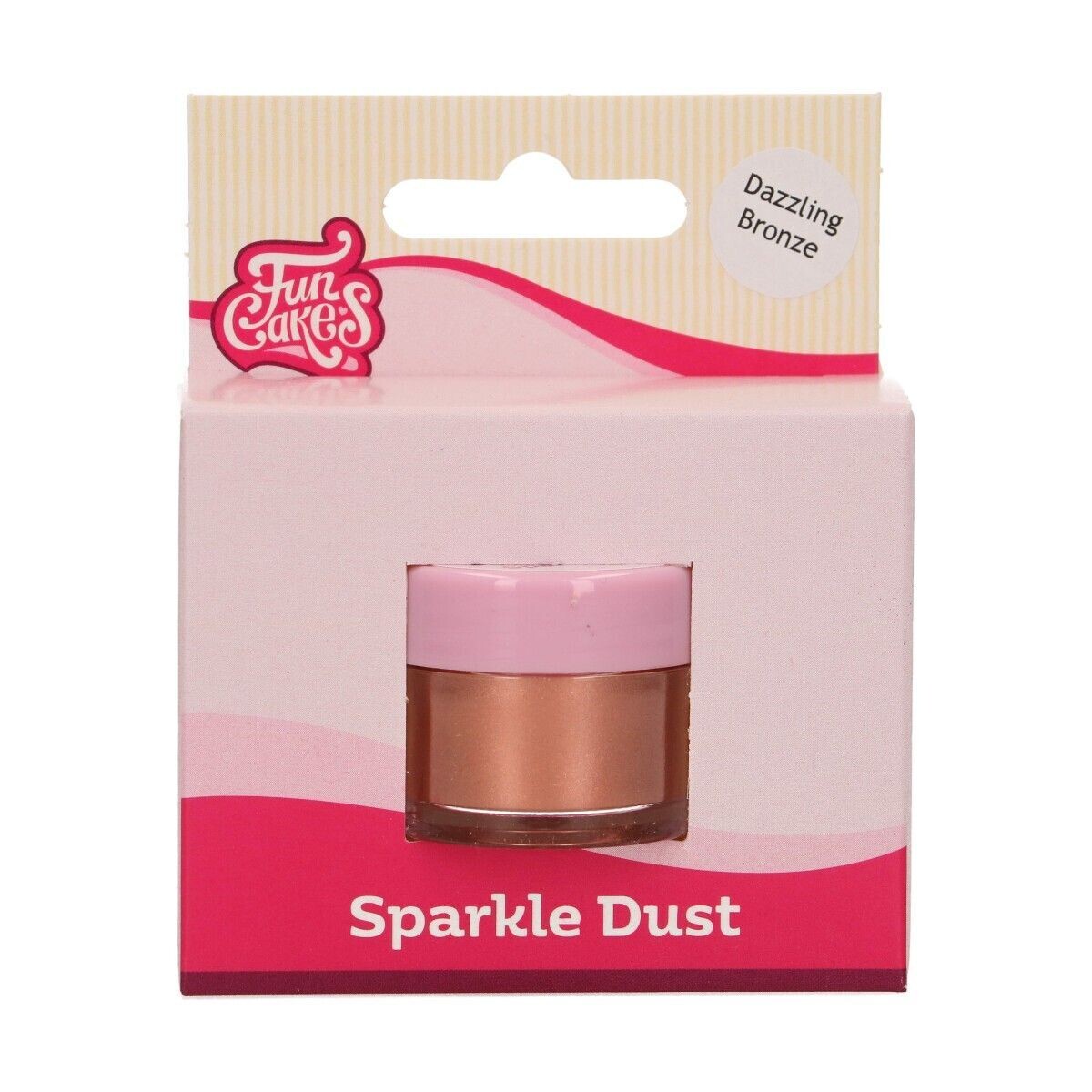 FunCakes Edible Dust -SPARKLE -DAZZLING BRONZE - Βρώσιμη Σκόνη - Λαμπερό Μπρονζέ