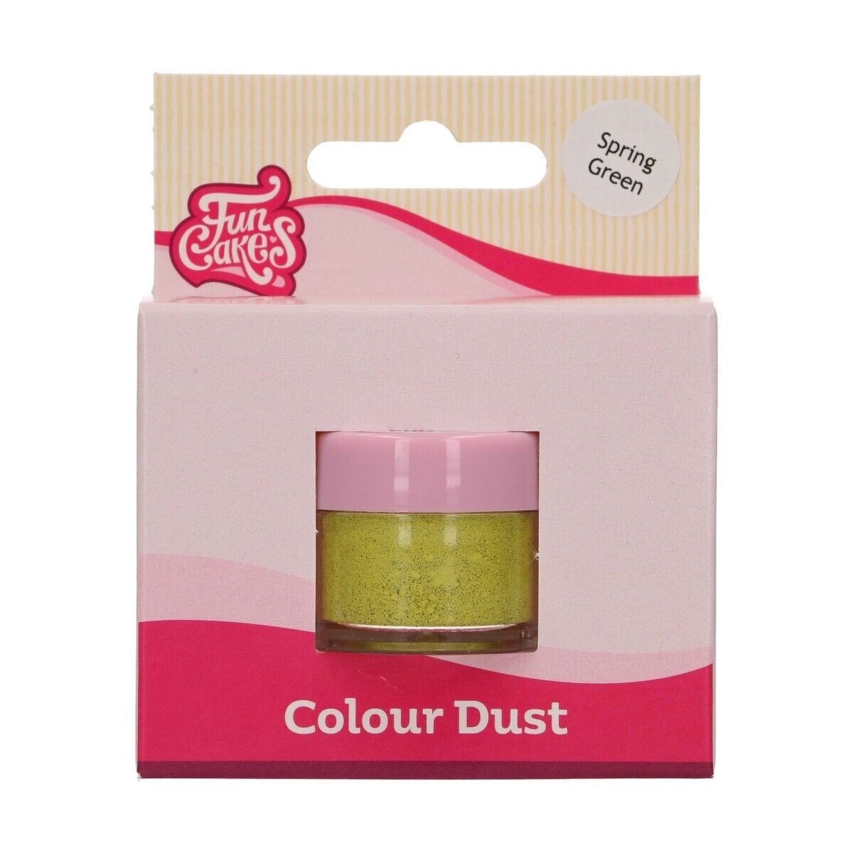 FunCakes Edible Dust -MATT -SPRING GREEN - Βρώσιμη Σκόνη Ματ - Ανοιχτό Πράσινο