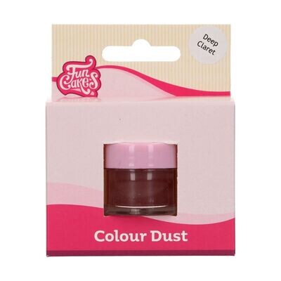 FunCakes Edible Dust -MATT - DEEP CLARET - Βρώσιμη Σκόνη Ματ - Σκούρο Μπορντώ
