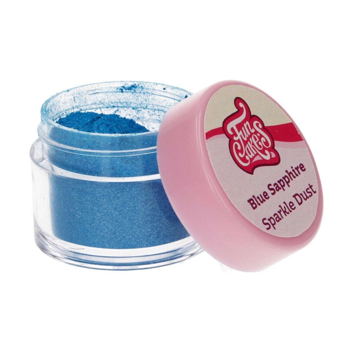 FunCakes Edible Dust -SPARKLE -BLUE SAPPHIRE - Βρώσιμη Σκόνη - Λαμπερό Μπλε Τιρκουάζ