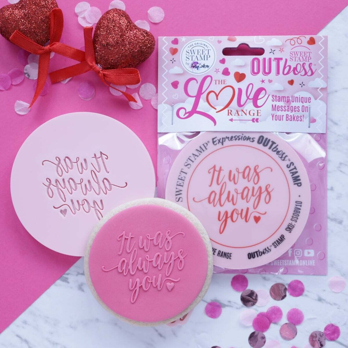 SALE!!! Sweet Stamp -OUTboss Expressions -IT WAS ALWAYS YOU - Σφραγίδα