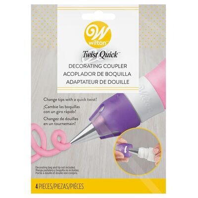 Wilton Twist Quick Coupler Set - Σετ αντάπτορες για μύτες κορνέ