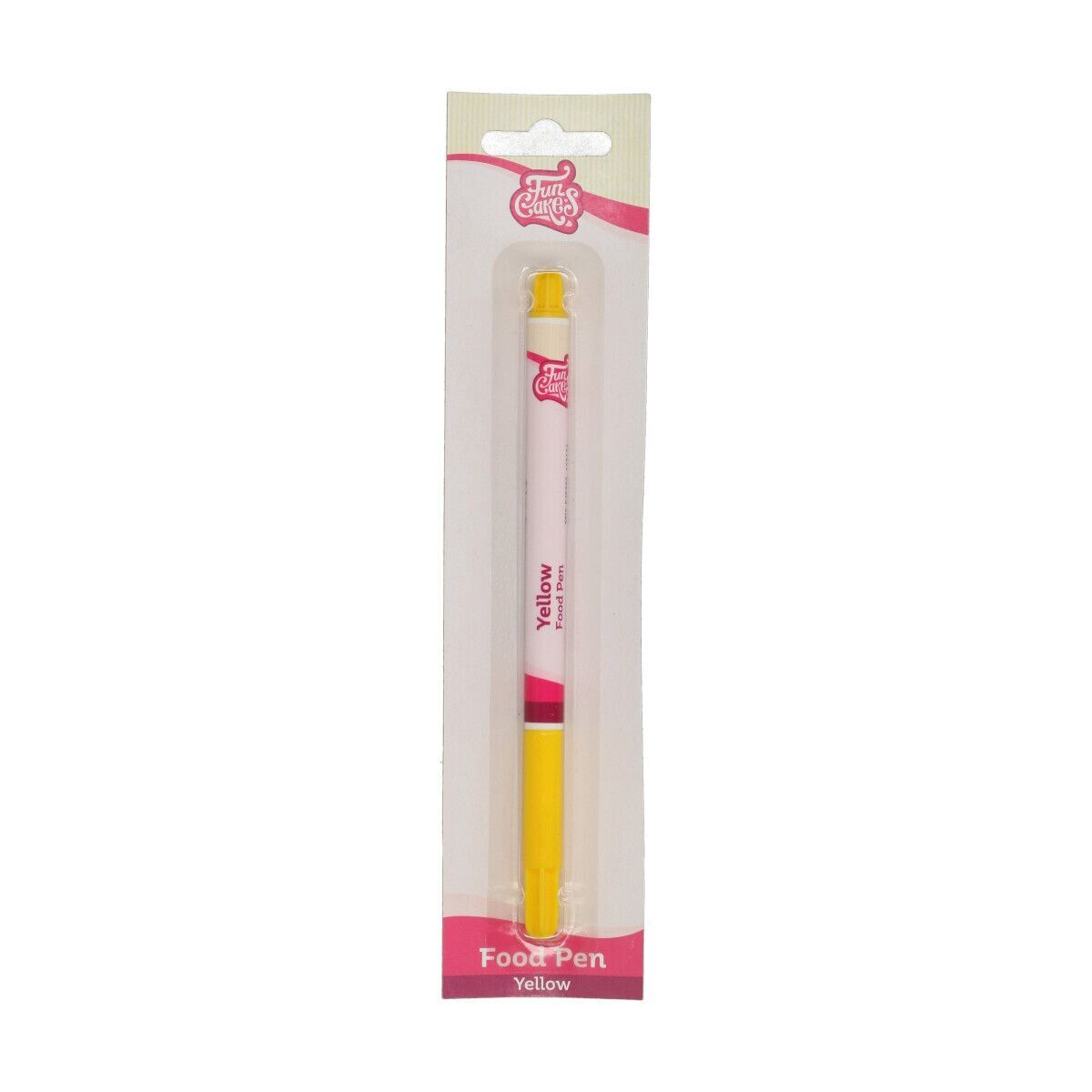 FunCakes Edible Brush Food Pen -YELLOW -Βρώσιμος Μαρκαδόρος με Μύτη Πινέλου -Κίτρινος