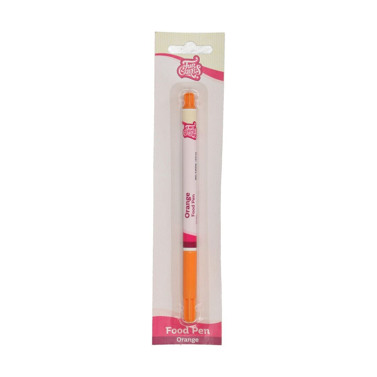 FunCakes Edible Brush Food Pen -ORANGE -Βρώσιμος Μαρκαδόρος με Μύτη Πινέλου - Πορτοκαλί