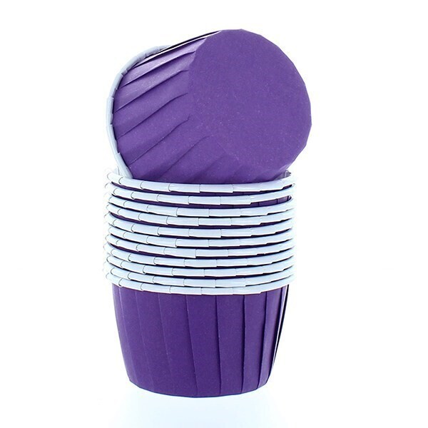 Baked With Love Baking Cups -PURPLE -Κυπελάκια Ψησίματος  5εκ -Μωβ 12 τεμ