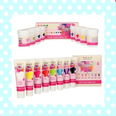 Χρώματα σε Gel &amp; Πάστα FunCakes FunColours 30g